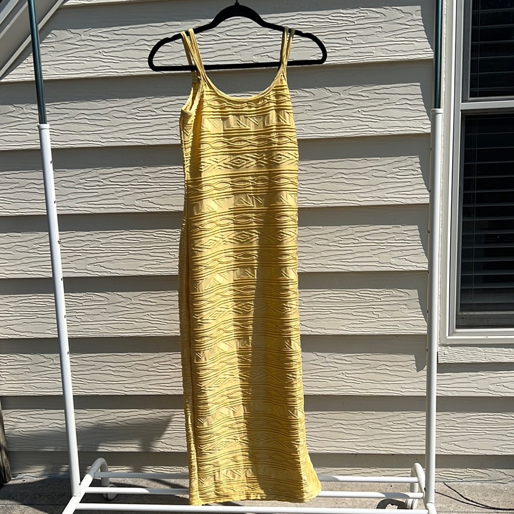 Vintage Fitted Maxi Dress